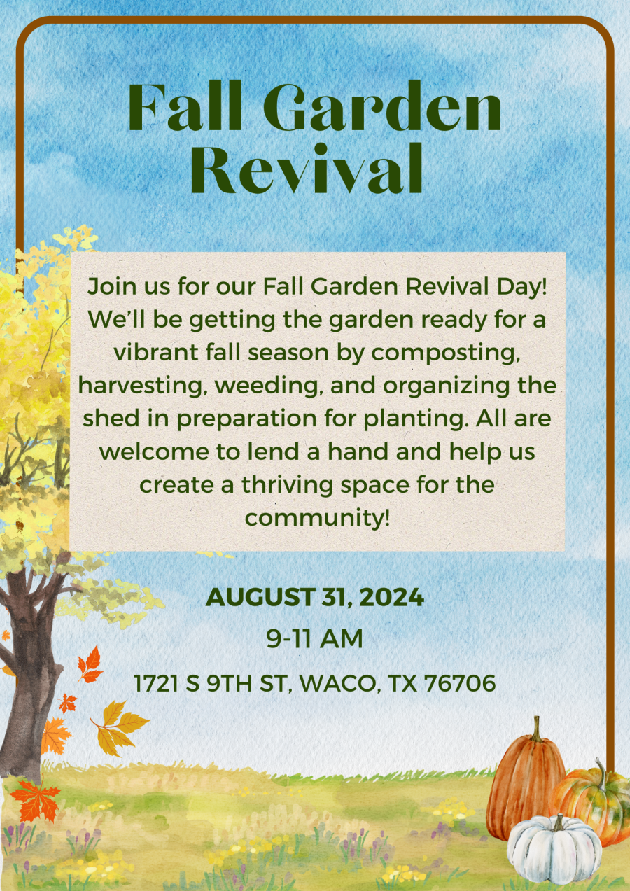 Fall Garden Revival Flyer