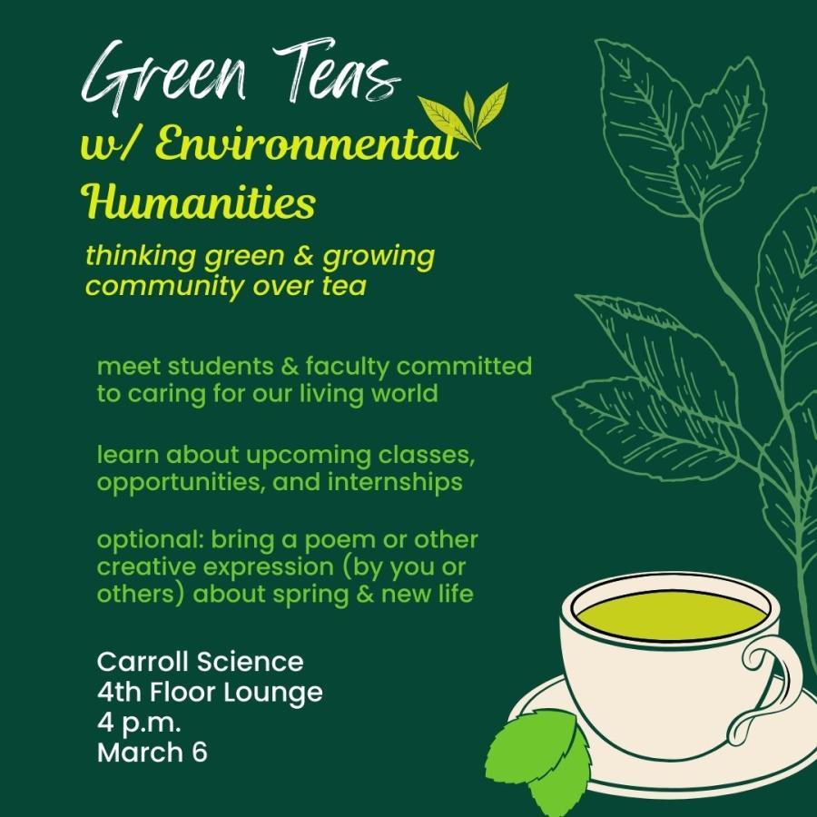 geen teas March 6 corrected
