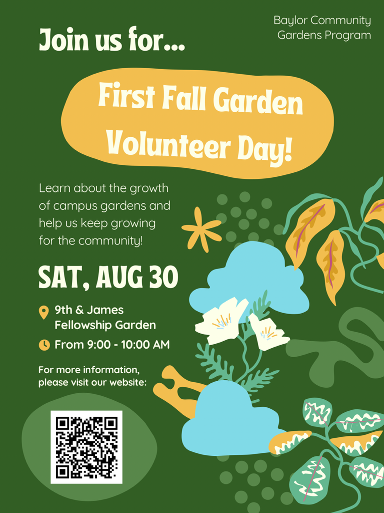 First Fall Garden Volunteer Day!