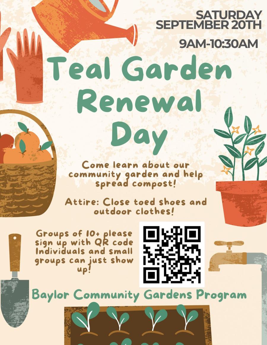 Teal Garden Renewal Day