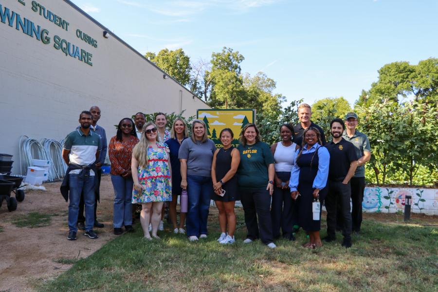 Education Class at Baylor Community Gardens